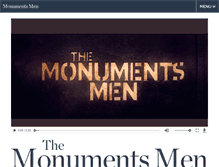 Tablet Screenshot of monumentsmen.com